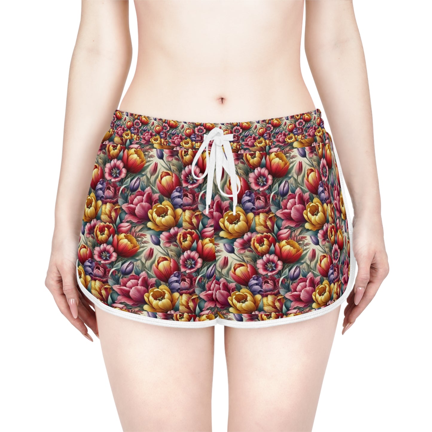 Floral Women's Relaxed Shorts - Perfect for Summer Relaxation