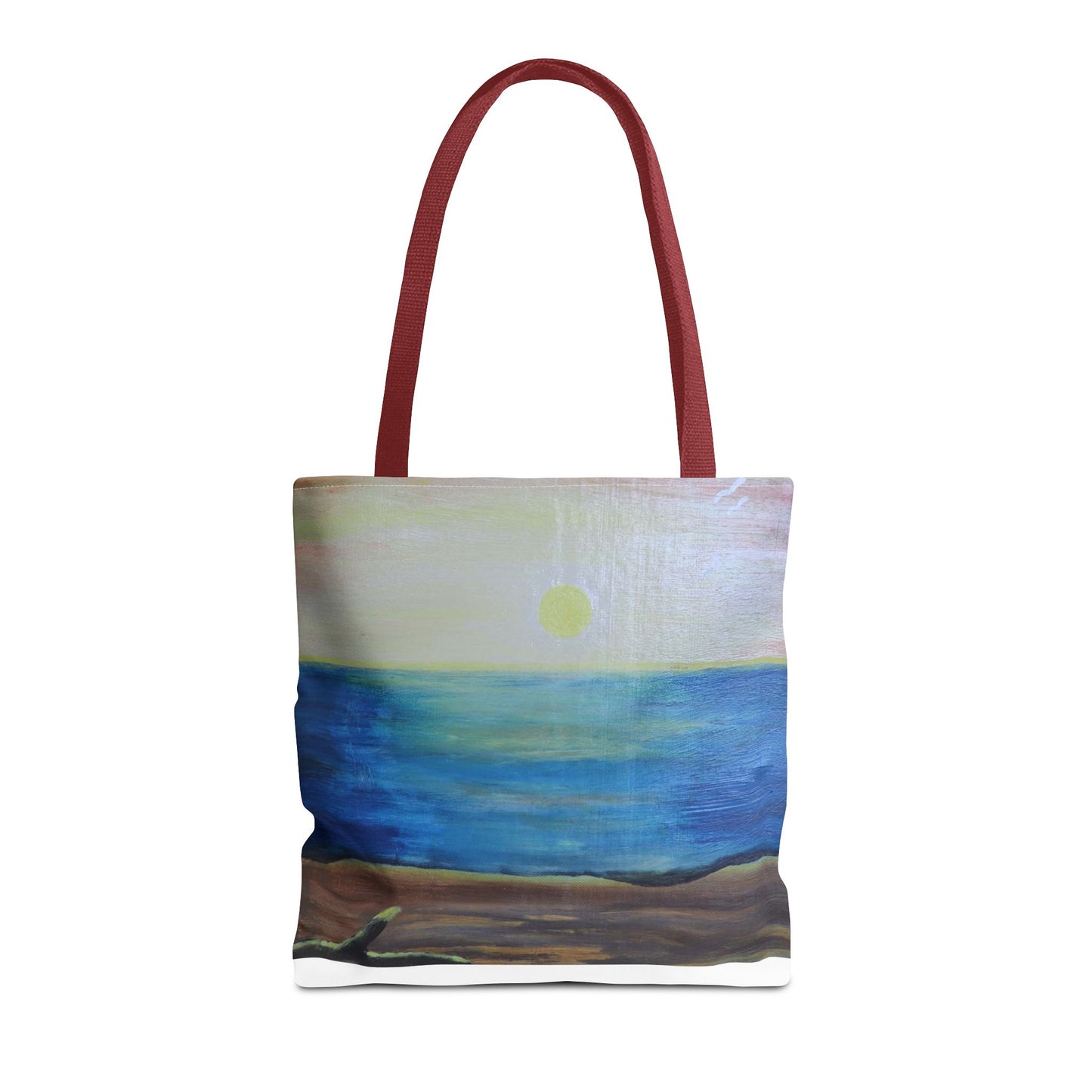 Sunrise over ocean landscape Tote Bag (AOP)