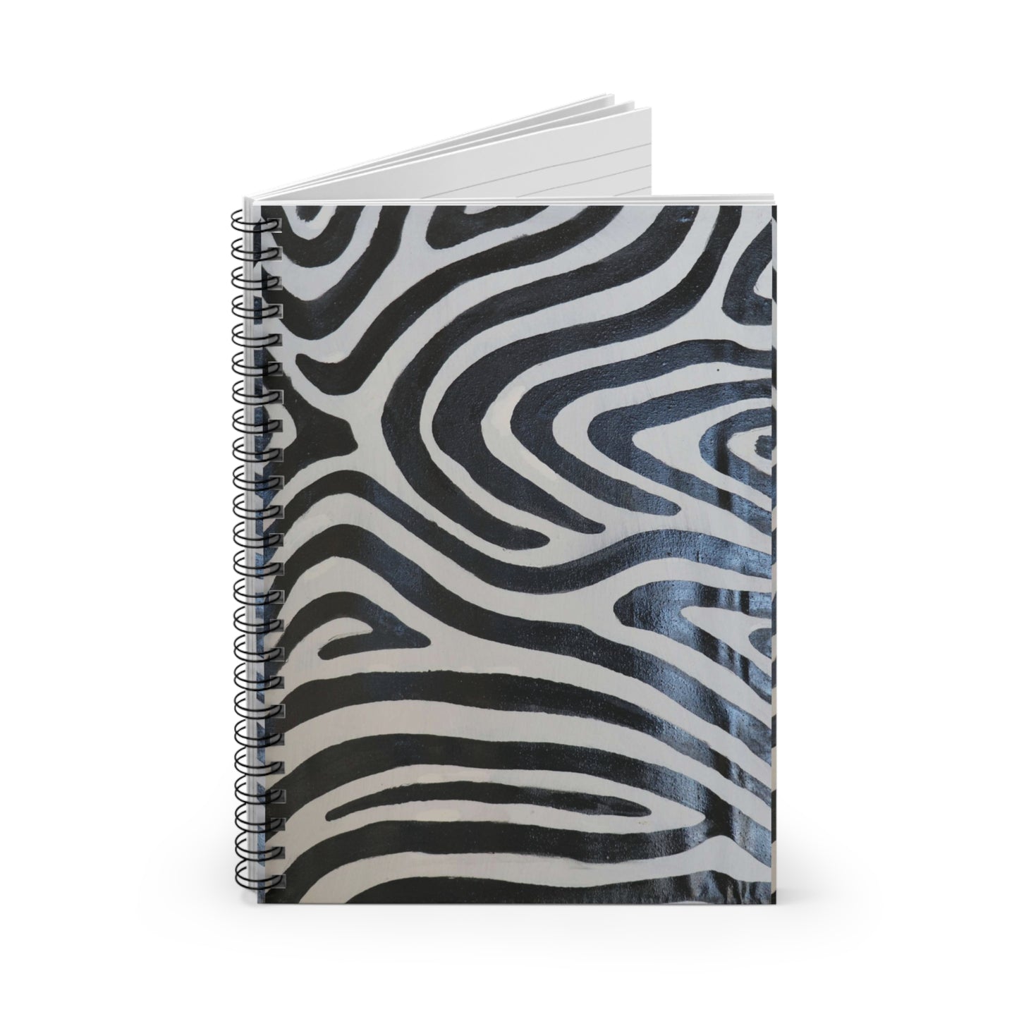 Monochrome Majesty Spiral Notebook - Ruled Line