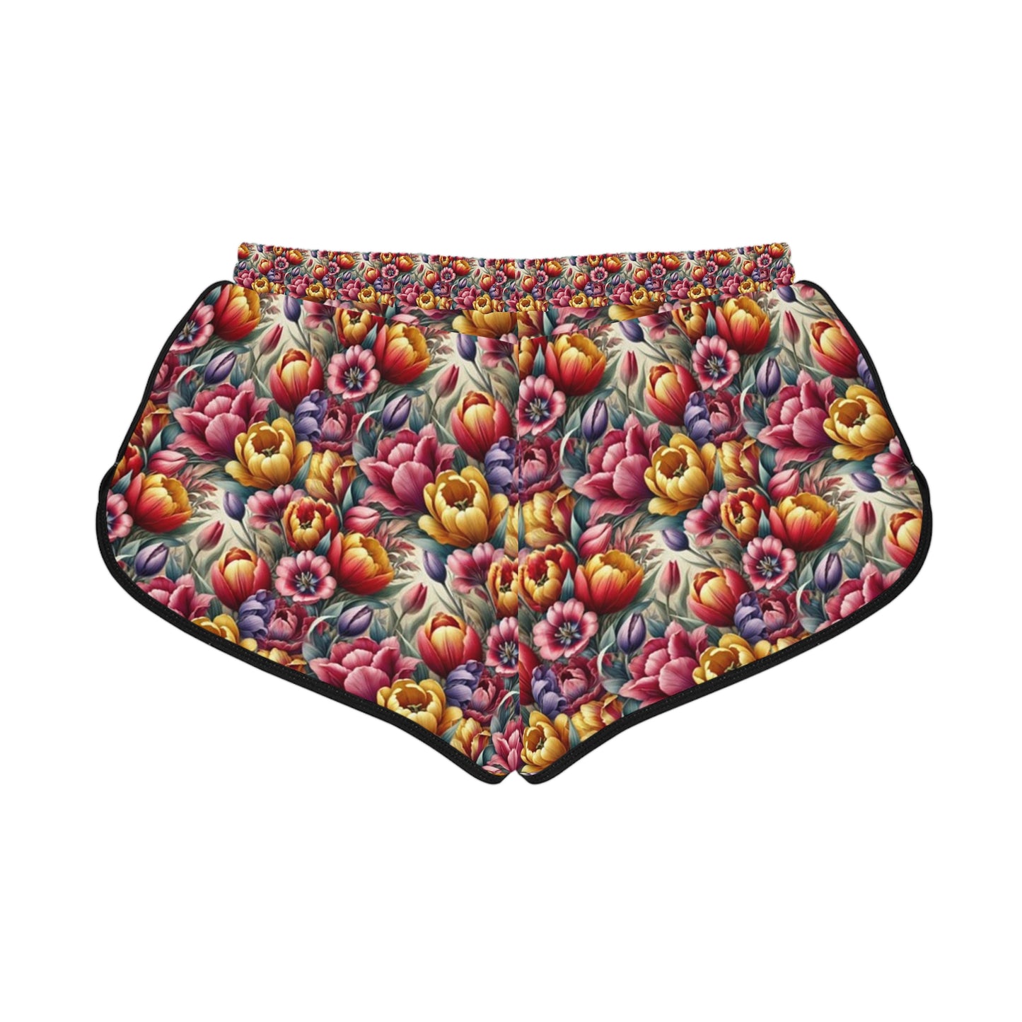 Floral Women's Relaxed Shorts - Perfect for Summer Relaxation